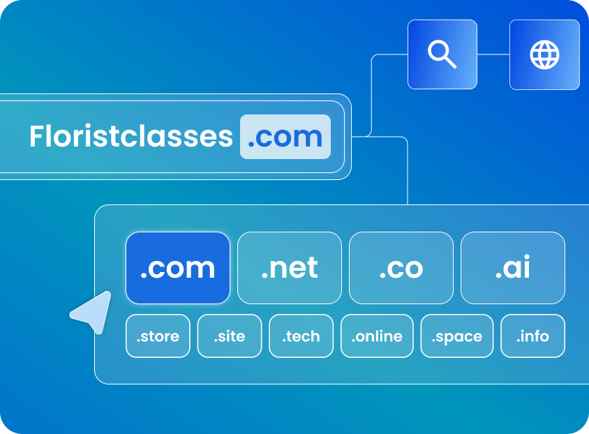 image showing how to create a logo with different color and font choices