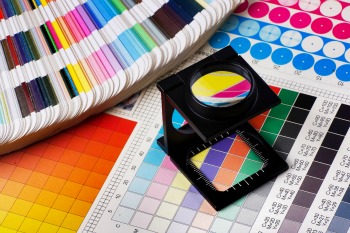 Press color management - print production