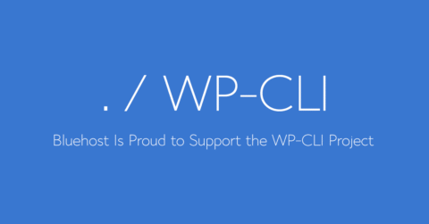 Bluehost Is Proud to Support the WP-CLI Project