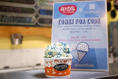 Bluehost + Amy’s Ice Creams = Bluehost Birthday Batter