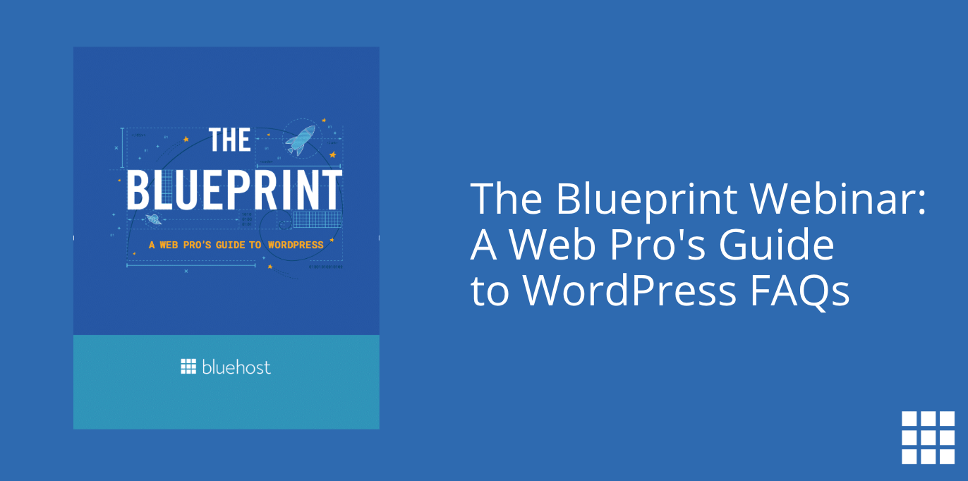 The Blueprint Web Pro S Webinar Faqs Bluehost Images, Photos, Reviews