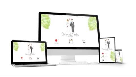 ¿Cómo crear un sitio web de bodas?