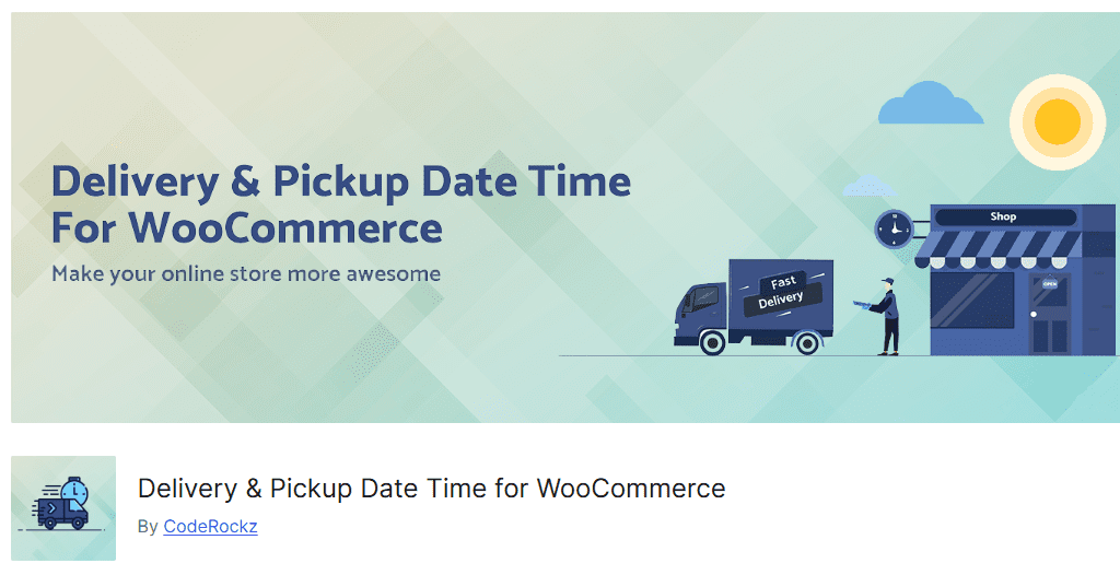 Delivery & Pickup Date Time for WooCommerce plugin