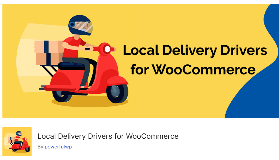 Local Delivery Drivers for WooCommerce plugin