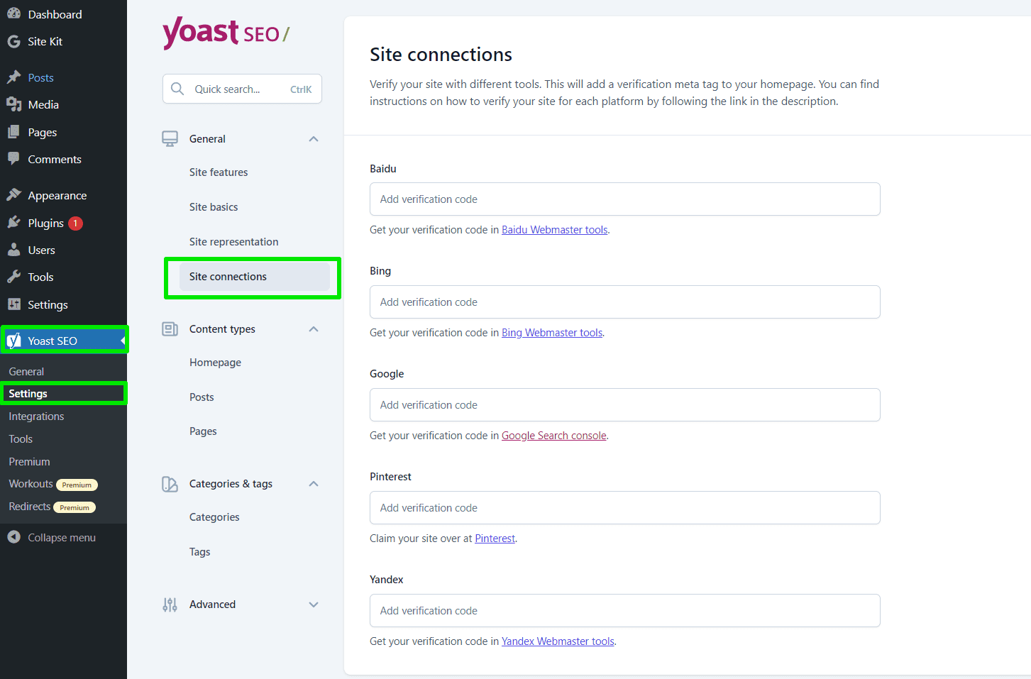 How to Verify Website Ownership on Google Search Console with Yoast or ...