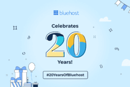 Bluehost Celebrates 20 Years!