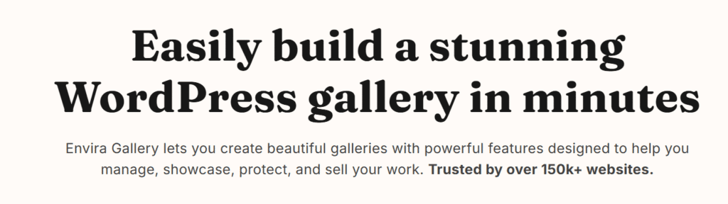Envira Gallery Plugin