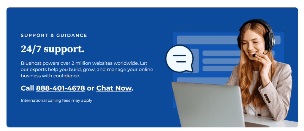 Bluehost Expert Support