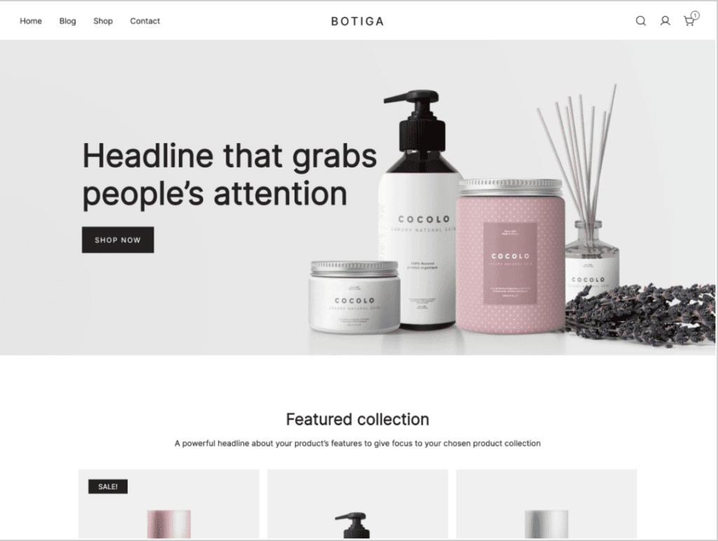 bogita woocommerce theme