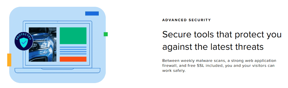bluehost security features and tools