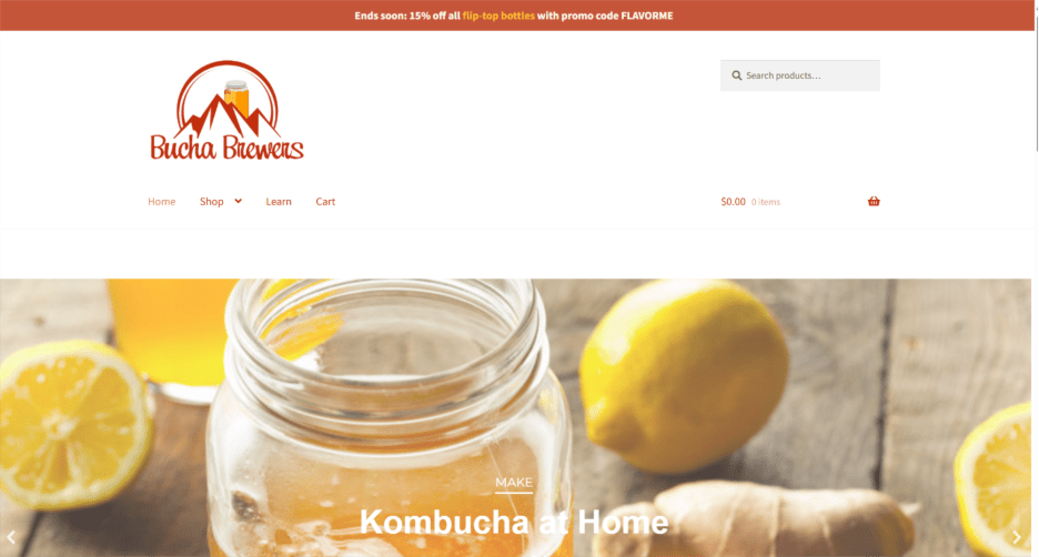 Bucha Brewers chose WordPress hosting with Bluehost