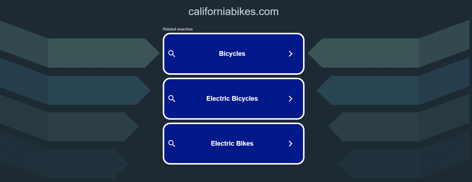 You can park a domain for a new business idea, like californiabikes.com.