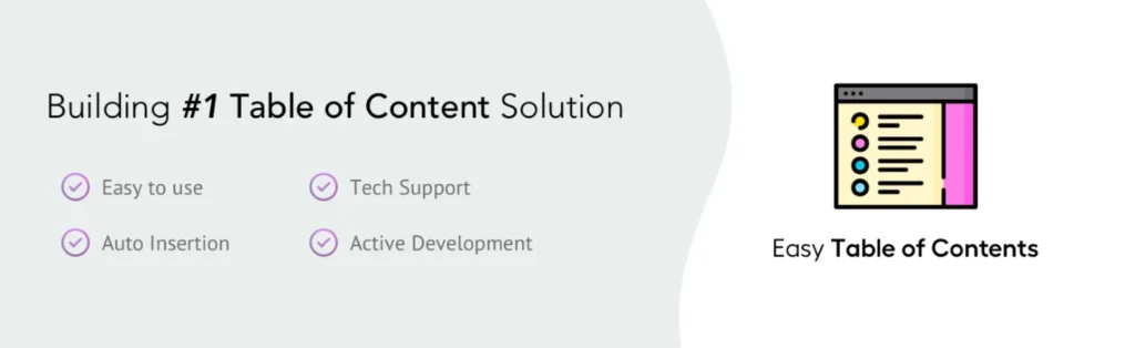 Easy-Table-of-Contents-Plugin