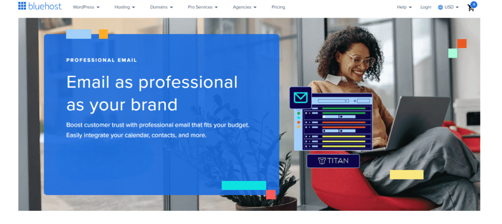 Bluehost Professional Email