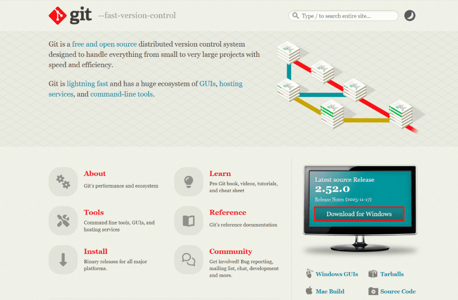 Installing Git locally and creating a Git repository