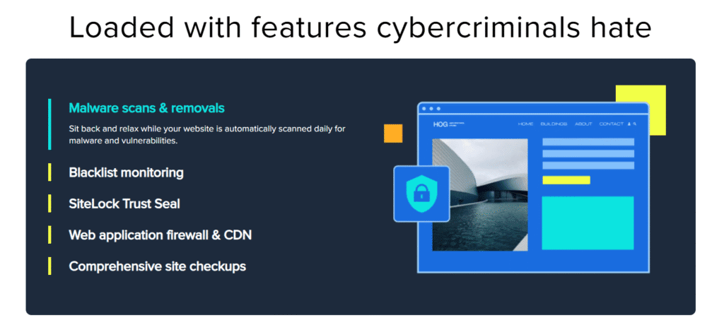 sitelock features