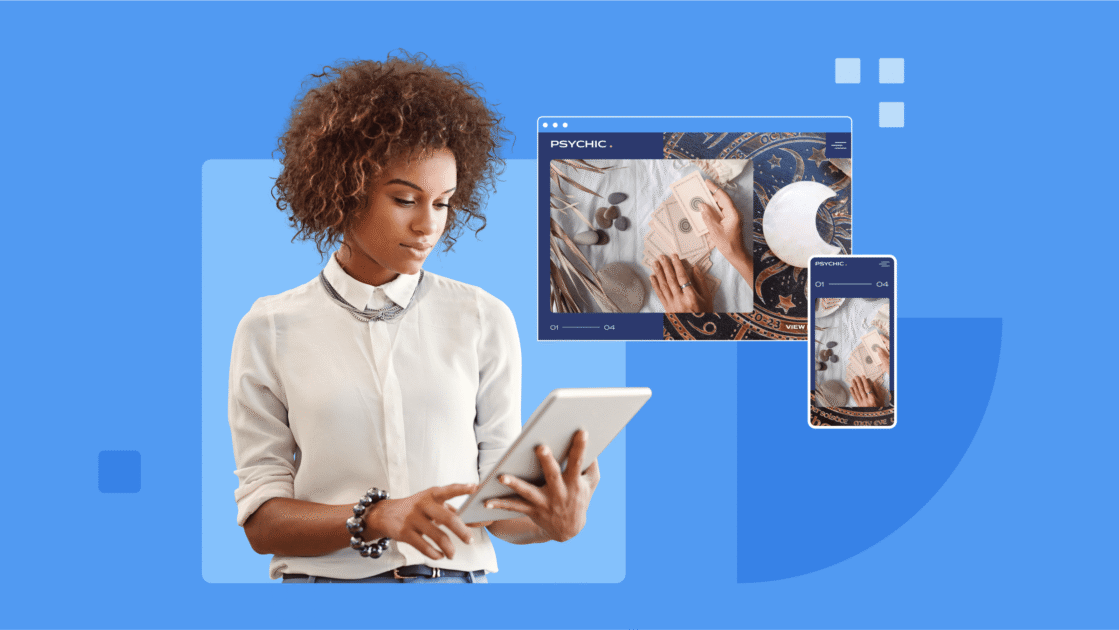 How to create psychic website