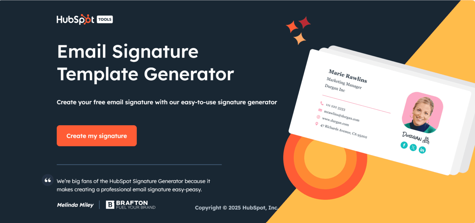 Business Email Signature Templates: Tips & Examples - Bluehost Blog