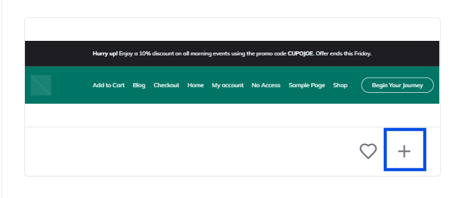Add a header pattern to your site