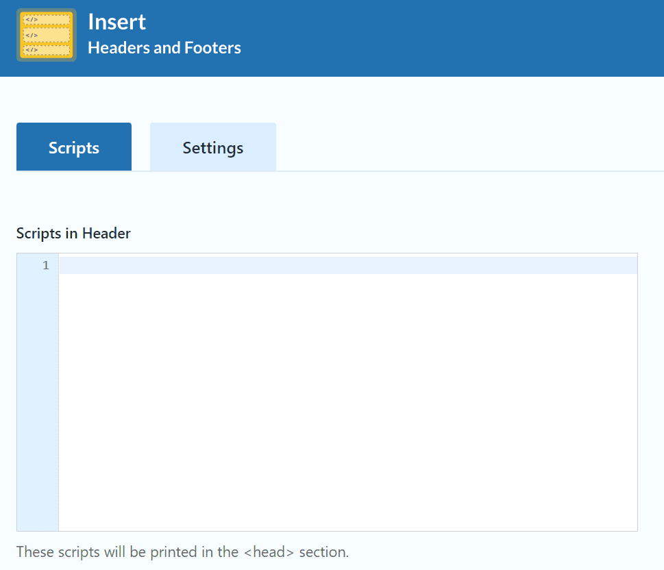 Customize WordPress header: Headers and Footers plugin