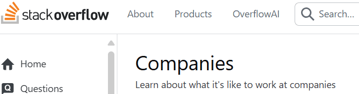 Stack Overflow 