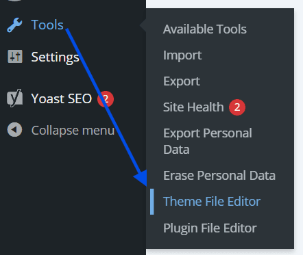 Theme file editor