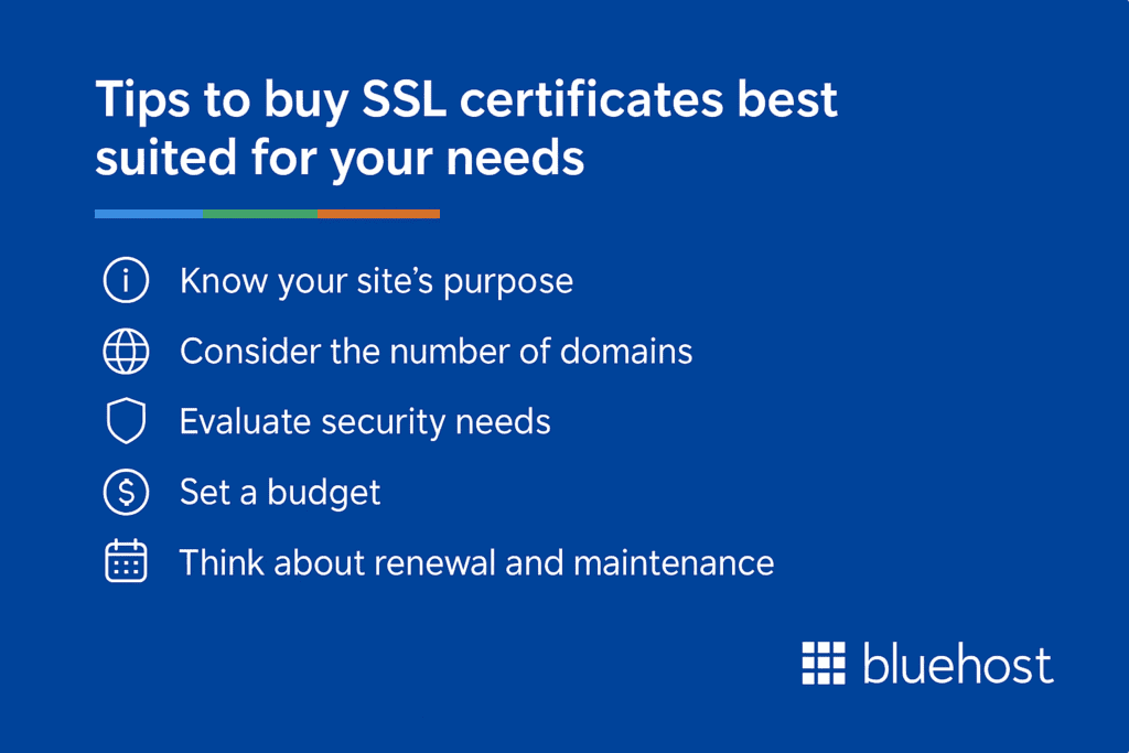 Tips to buy SSL certificates