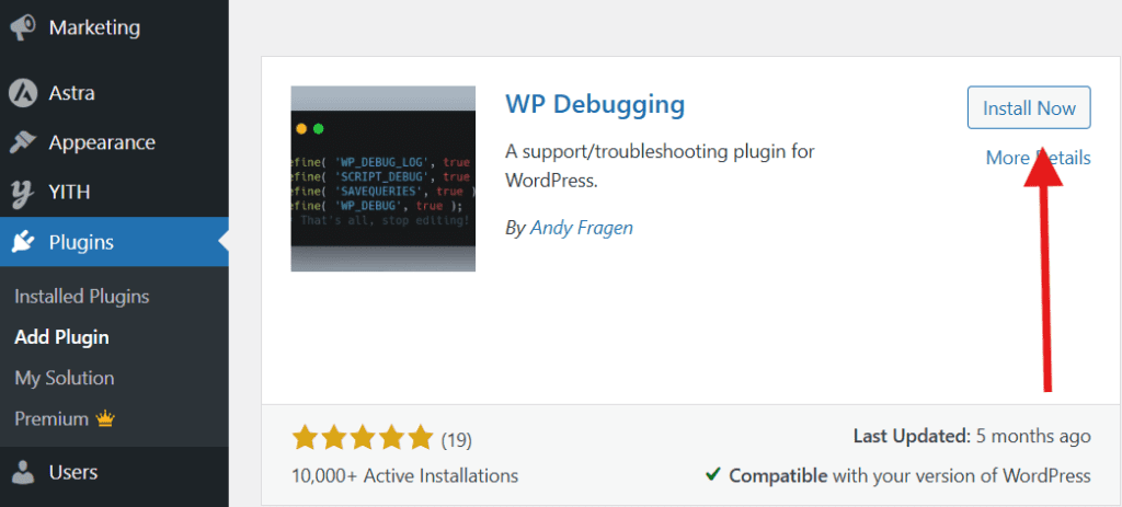 WP Debugging