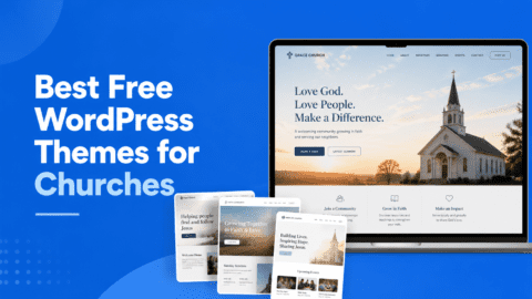 Meilleurs thèmes WordPress gratuits pour les églises – Modèles modernes et optimisés pour le référencement