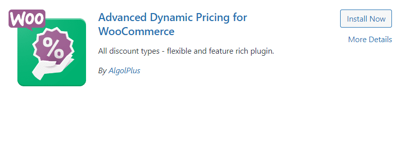 Advanced Dynamic Pricing for WooCommerce by AlgolPlus
