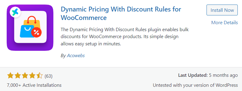 Dynamic Pricing with Discount Rules for WooCommerce