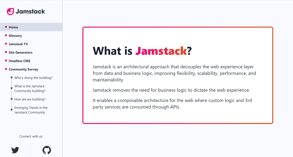 Jamstack portfolio