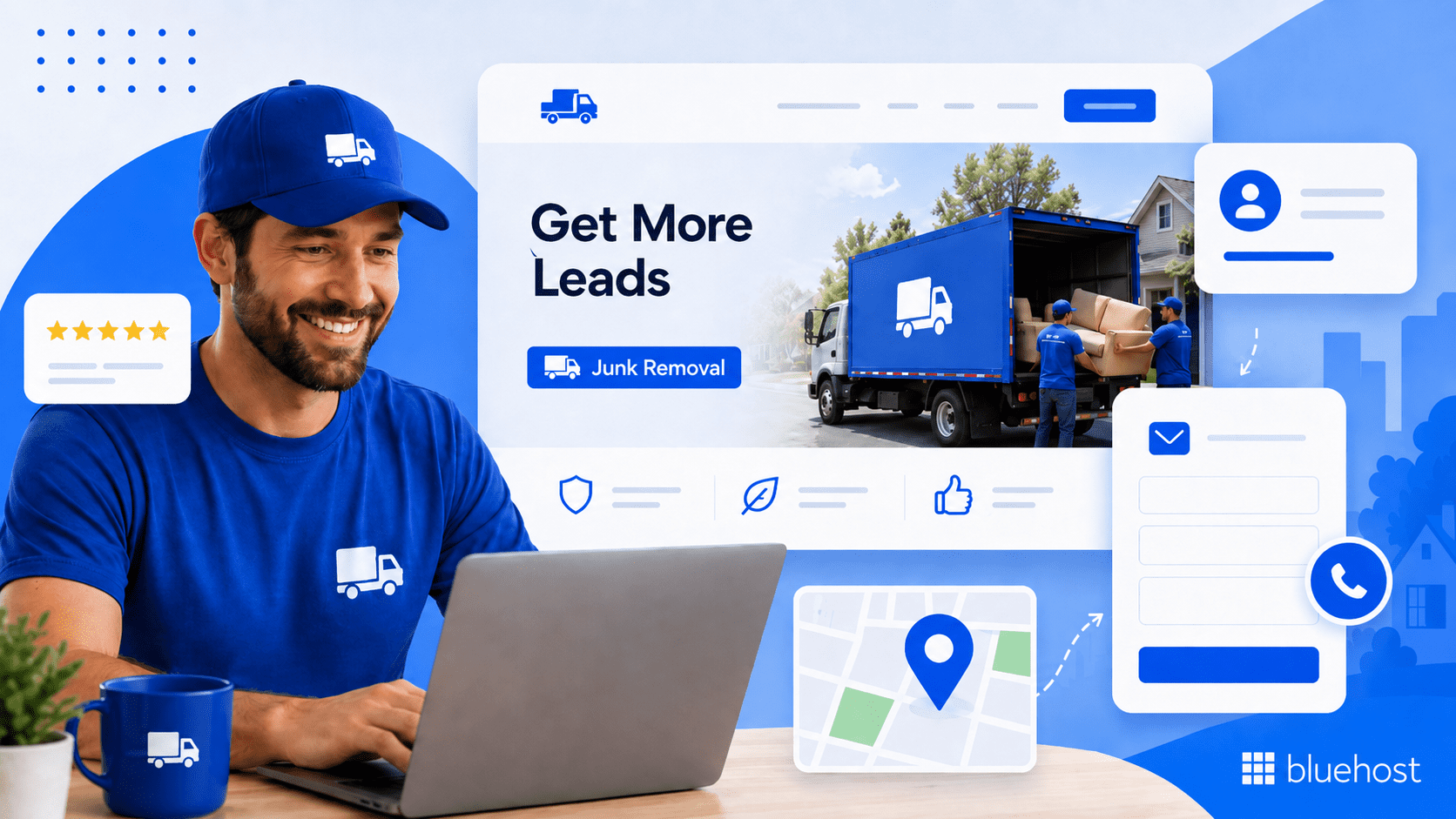 Junk Removal Website Design: How to Build a Site That Gets Leads