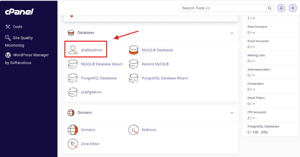 phpMyAdmin