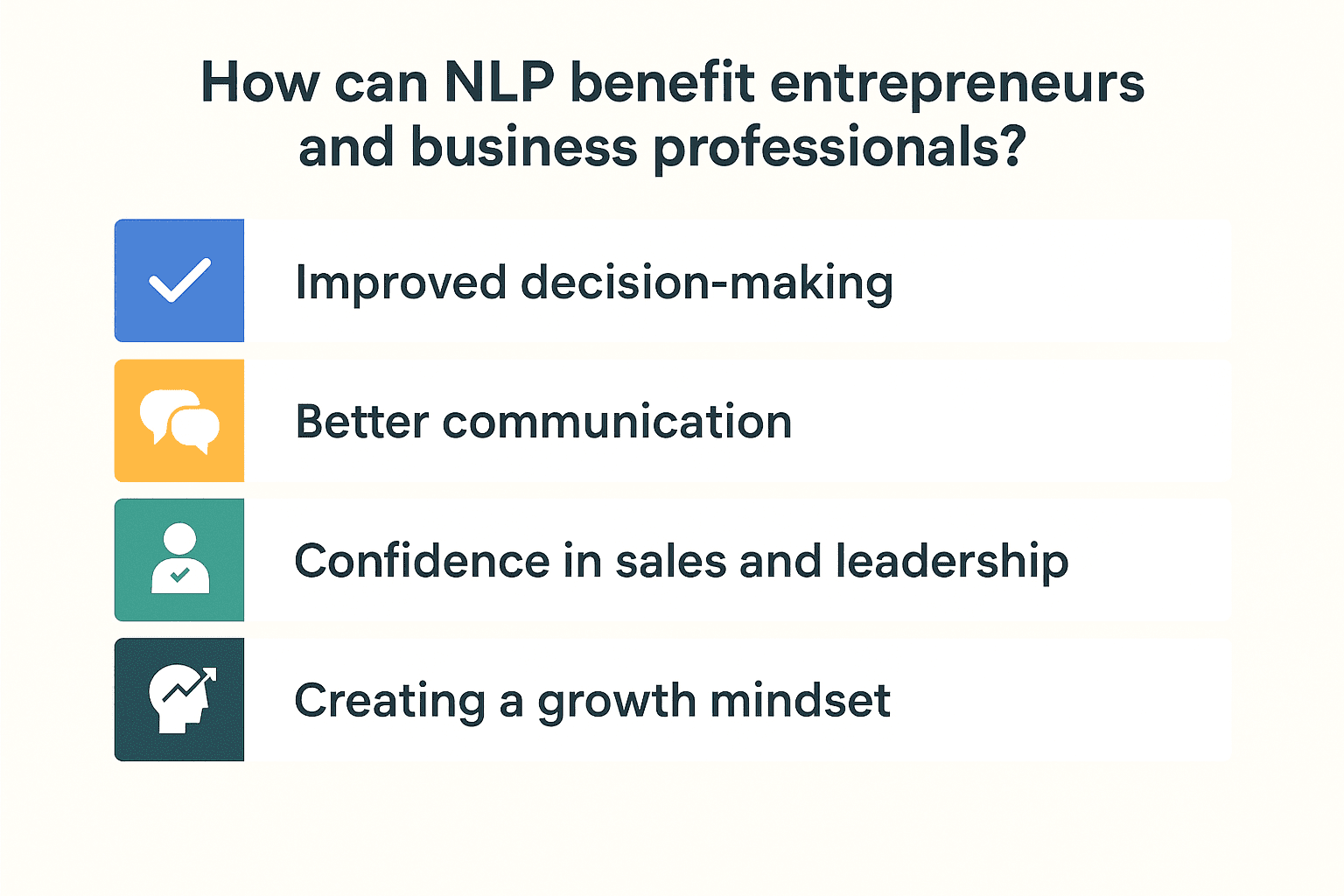 NLP Benefits