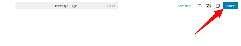 Hit publish