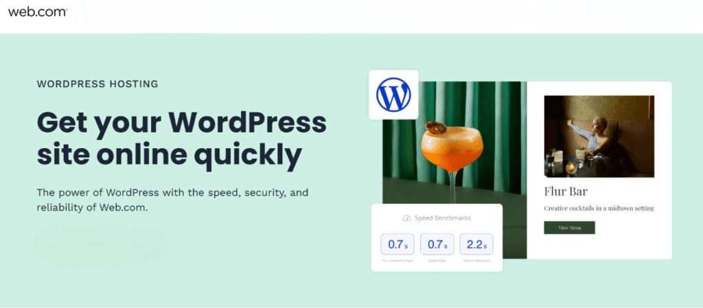 WP hosting - Web.com