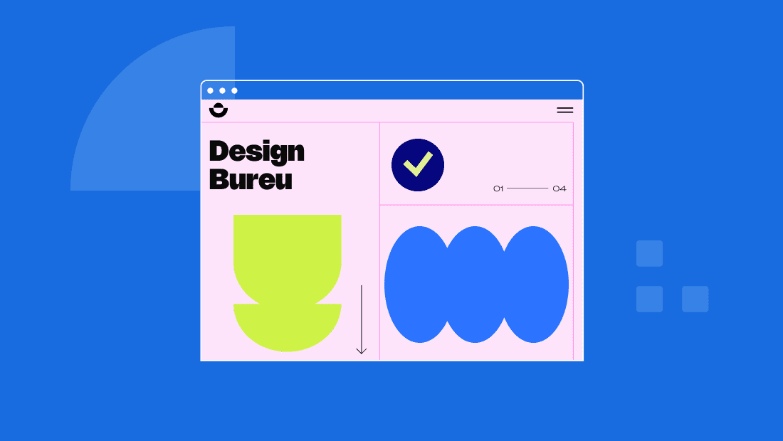 a webpage with weird elements