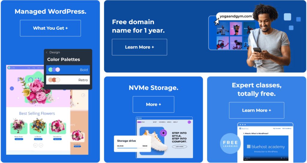میزبانی Bluehost WordPress