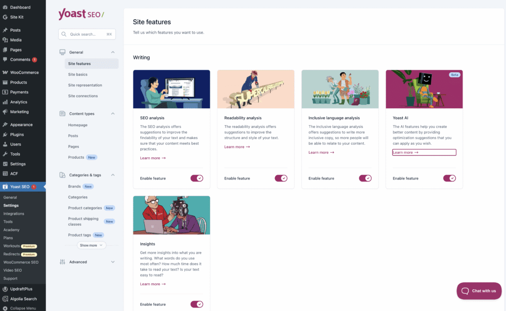 Yoast Features