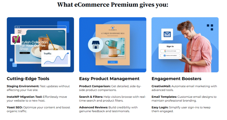 What eCommerce Premium Gives You