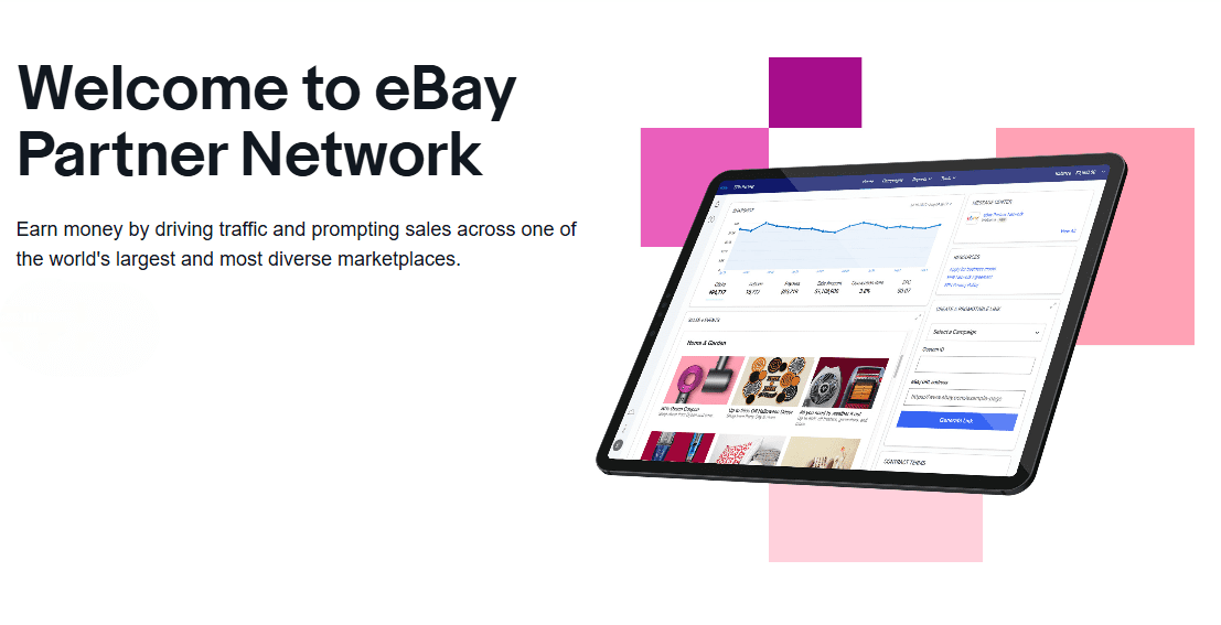 eBay partner network