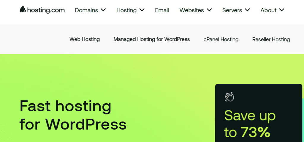 A2 Hosting website