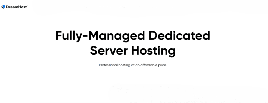 DreamHost Dedicated hosting