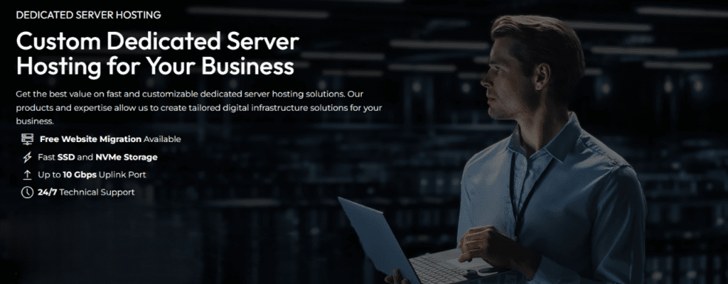 InMotion Hosting - Dedicated hosting