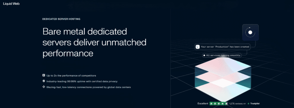 Liquid web - Dedicated hosting