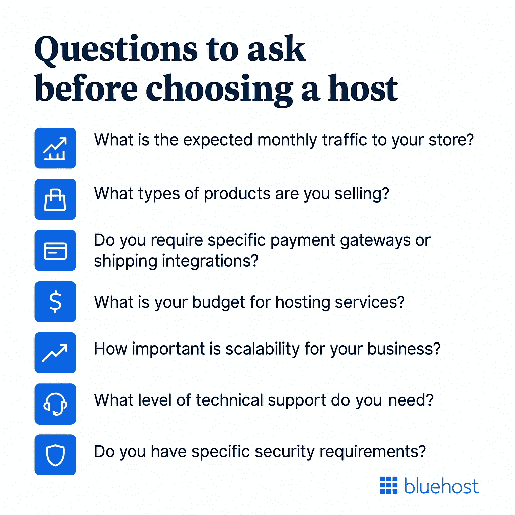 An infographic image that showcases the questions that you need to ask yourself before choosing a post.