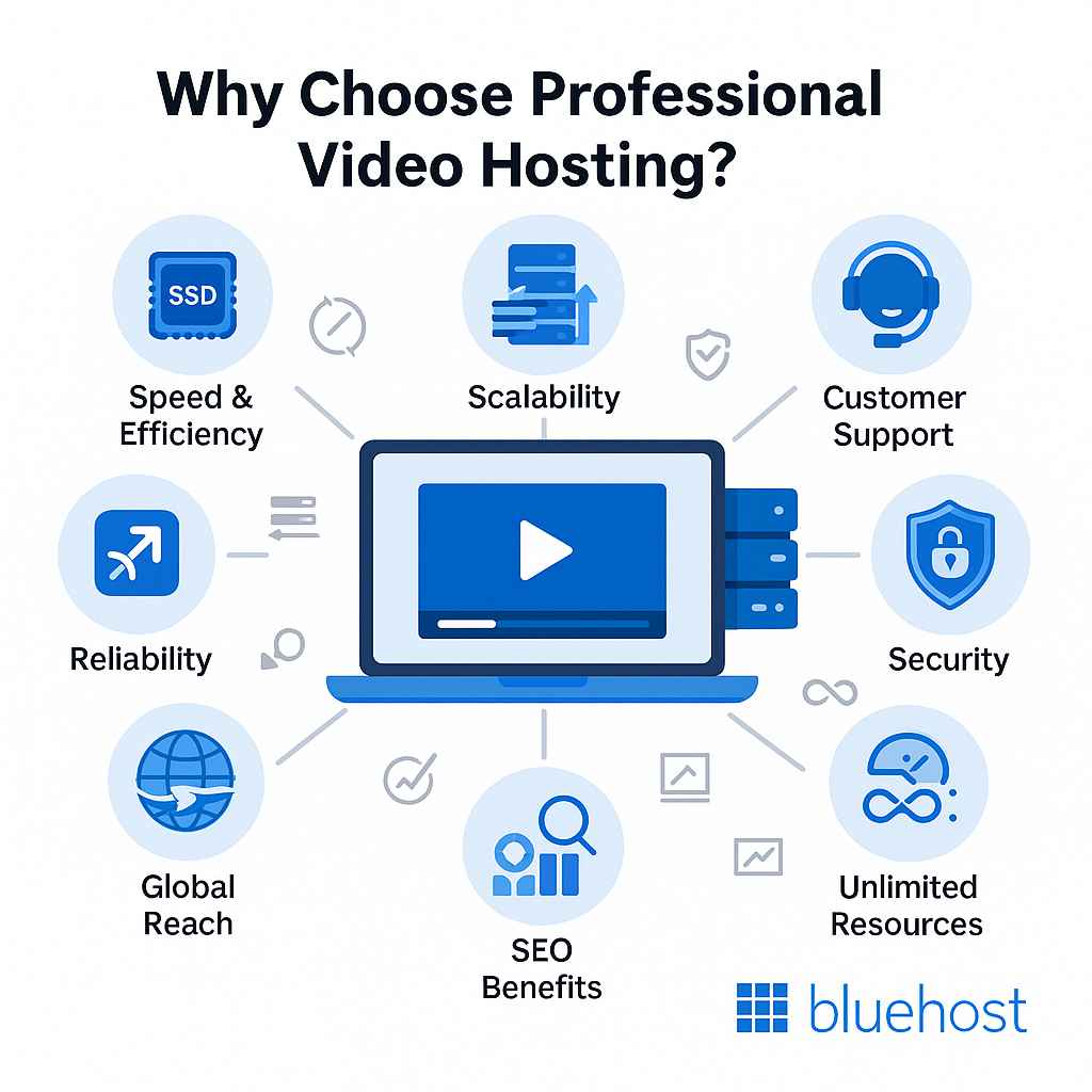why choose professional video streaming hosting