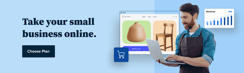 Visual CTA for small business