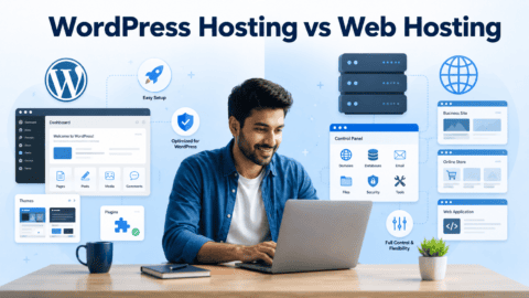Comparaison de l’hébergement WordPress et de l’hébergement Web | Explication des principales différences